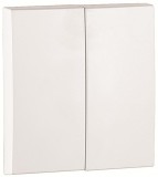 Efapel 90614_TBR Dupla billentyű kétfunkciós mechanizmushoz, fehér színű