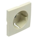 Efapel 90631_TPE Fedlap SCHUKO aljzathoz, gyöngyház