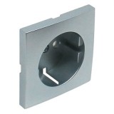 Efapel 90632_TAL Gyerekzáras Fedlap SCHUKO aljhoz, alumínium