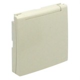 Efapel 90634_TMF Gyerekzáras Fedlap SCHUKO aljzat IP44, elefántcsont