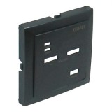 Efapel 90700 TIS Fedlap 21371 vezérlőegységhez szürke