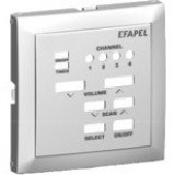 Efapel 90708 TBR Fedlap 21378 vezérlőegységhez fehér