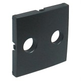 Efapel 90713 TIS audió aljzat fedlap, szürke