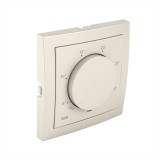 efapel 90746_TPE Fedlap tekerőgombos termosztáthoz, gyöngyház színű