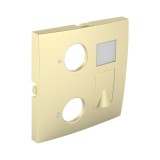 efapel 90774 TDU 21535, 21534 multimédia aljzat fedlap, arany