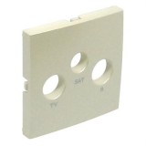 efapel 90775 TPE Fedlap R-TV-SAT aljzathoz, gyöngyház