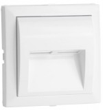 Efapel 90782_TBR Fedlap jelzőfényes aljzathoz, fehér színű