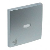 Efapel 90796 TAL Egyes billentyű jelzőfényes pincér jellel alumínium