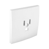 efapel 90843 TBR Fedlap csatlakozóaljzathoz, gyerekzáras USA NEMA típus fehér