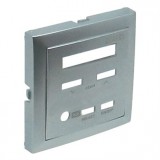 Efapel 90852 TAL Fedlap 21392 vezérlő egységhez alumínium