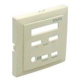 Efapel 90852 TMF Fedlap 21392 vezérlő egységhez elefántcsont