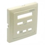 Efapel 90852 TPE Fedlap 21392 vezérlő egységhez gyöngyház