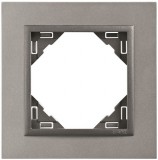 Efapel 90910_TAS ANIMATO Egyes keret, alumínium és szürke színű