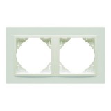 Efapel 90920_TEE ANIMATO Kettes keret, jég