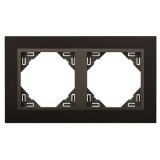 Efapel 90920_TPS ANIMATO Kettes keret, fekete-szürke