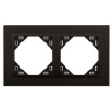 Efapel 90920_TRR ANIMATO Kettes keret, fekete