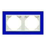 Efapel 90920_TZG ANIMATO Kettes keret, kék