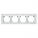 Efapel 90940_TBB ANIMATO Négyes keret, fehér