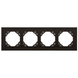 Efapel 90940_TRR ANIMATO Négyes keret, fekete