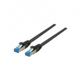 EFB RJ45 Patchkabel S/FTP,Cat.6A,Cat7 TPE superflex,3m,sw (K5525FSW.3) (K5525FSW.3)