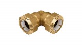 Effebi KPE csatlakozó réz egál könyök 25-25