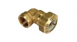 Effebi KPE csatlakozó réz könyök BM 40-5/4"