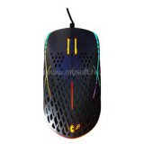 Egér Gamer - SMX-R111 DEFILADE (12400DPI, PMW3327; 8 gomb, makro, RGB LED, fekete) (RAMPAGE_33503)