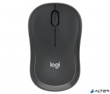 Egér, vezeték nélküli, optikai, csendes, BT, LOGITECH, "M240", grafitszürke