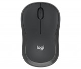 Egér, vezeték nélküli, optikai, csendes, BT, LOGITECH, "M240", grafitszürke
