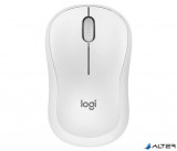Egér, vezeték nélküli, optikai, csendes, BT, LOGITECH "M240", piszkosfehér