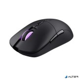 Egér, vezeték nélküli, optikai, gaming, LED, TRUST 'GXT980 Redex', fekete