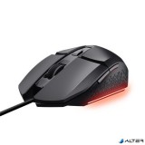 Egér, vezetékes, optikai, gaming, LED, TRUST "GXT109 Felox", fekete