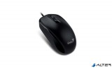 Egér, vezetékes, optikai, normál méret, USB, GENIUS 'DX-120', fekete