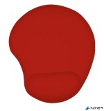 Egéralátét csuklótámasszal, gél töltésű, TRUST "Bigfoot", piros