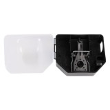 egérdoboz fém nyárssal áttetsző muedo106itci