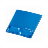Egérpad csuklótámasszal, Fellowes® Health-V Crystal, kék