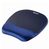 Egérpad csuklótámasszal, memoryhab töltésû, Fellowes® Memory Foam, zafírkék