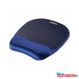 Egérpad csuklótámasszal, memoryhab töltésû, Fellowes(R) Memory Foam, zafírkék