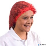 . Egészségügyi hajháló, piros