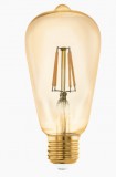 EGLO 12222 LED fényforrás ZIG-E27-ST64 5,5W 2200K borostyán