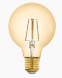 EGLO 12223 LED fényforrás ZIG-E27-G80 5,5W 2200K borostyán