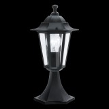 Eglo 22472 Laterna 4 kültéri állólámpa, fekete, E27 foglalattal, max. 1x60W, IP44