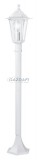 EGLO 22995 Kültéri álló E27 1x60W m:100cm d:20,5cm alumínium öntvény fehér, átlátszó üveg IP33 Laterna 5