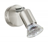 EGLO 31411 Led-es fali GU10 1x3W matt nikkel Mini