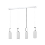Eglo 390129 Majana függeszték, fehér, E27 foglalattal, max. 4x40W, IP20
