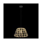 Eglo 390151 Montezuelo 1 ágú függeszték, bambusz, E27 foglalattal, max. 1x40W, IP20