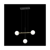 Eglo 390177 Paz függeszték, fekete, E14 foglalattal, max. 3x40W, IP20