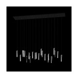 Eglo 390211 Sardenara függeszték, fekete, 4080 lm, 3000K melegfehér, LED foglalattal, max. 8x5,4W, IP20