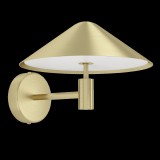 Eglo 390273 Paraguay fali lámpa, sárga réz, 1360 lm, 3000K melegfehér, beépített LED, 1x12W, IP20