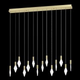 Eglo 390362 Mirador függeszték, arany, 4760 lm, 3000K melegfehér, beépített LED, 14x3,3W, IP20